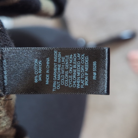 Express Green and Black Striped Sweater - Picture 6 of 6